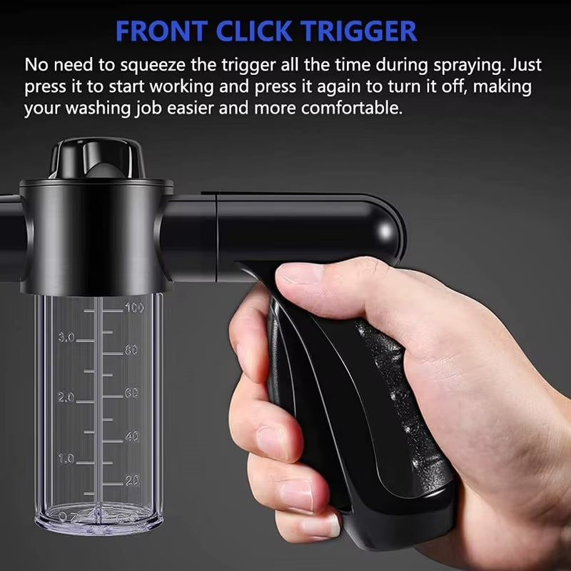Pressure Hose Nozzle Foam Gun 8 in 1 Jet Spray Gun Soap Dispenser Garden Watering Horse Dog Animal Car Washing Tool Dropshipping