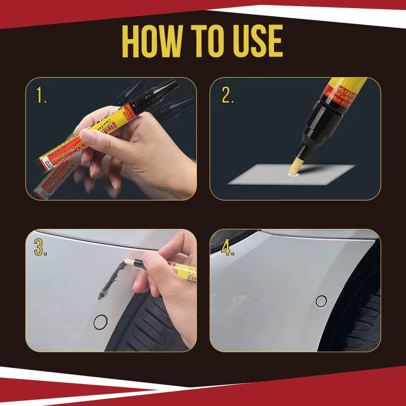 1Pcs Universal Car Scratch Repair Pen Clear Coat Applicator Instant Touch up Paint Auto Scratch Remover Pen Mini Service Tool
