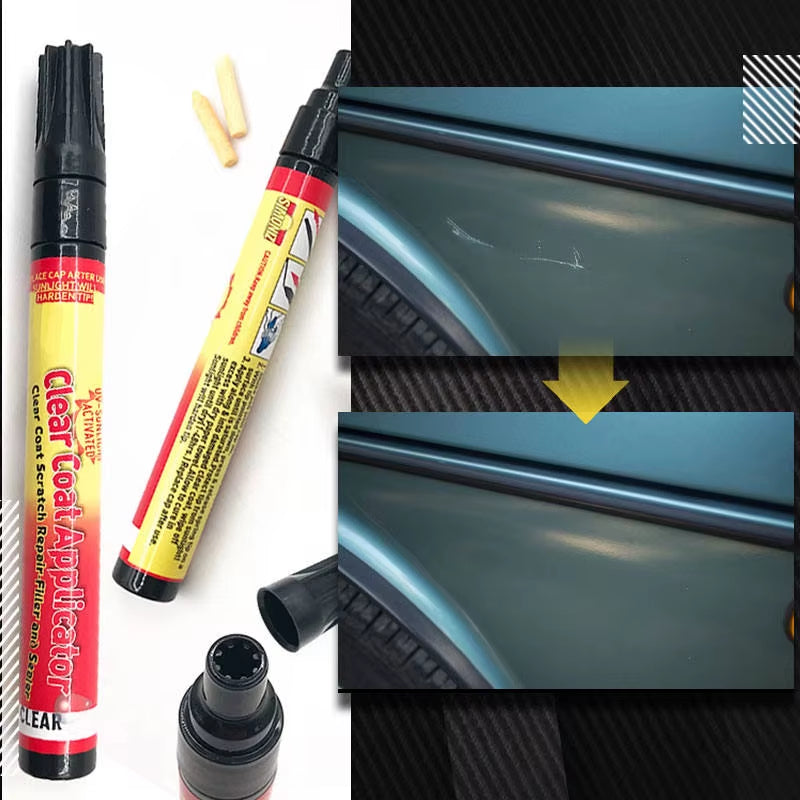 1Pcs Universal Car Scratch Repair Pen Clear Coat Applicator Instant Touch up Paint Auto Scratch Remover Pen Mini Service Tool
