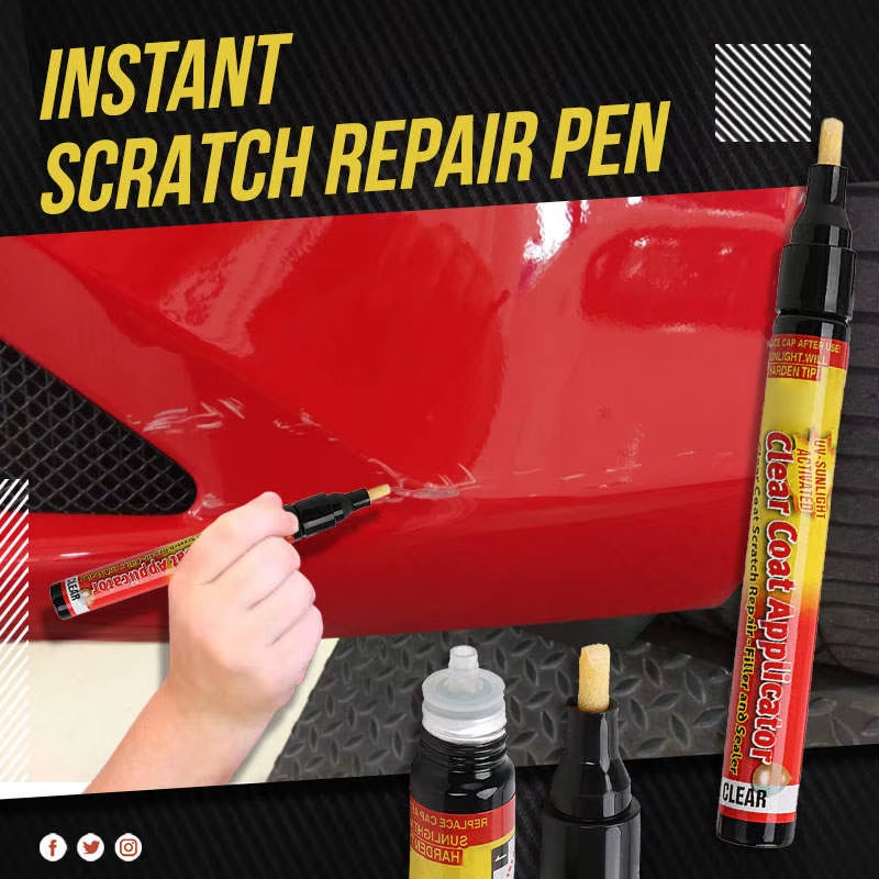 1Pcs Universal Car Scratch Repair Pen Clear Coat Applicator Instant Touch up Paint Auto Scratch Remover Pen Mini Service Tool