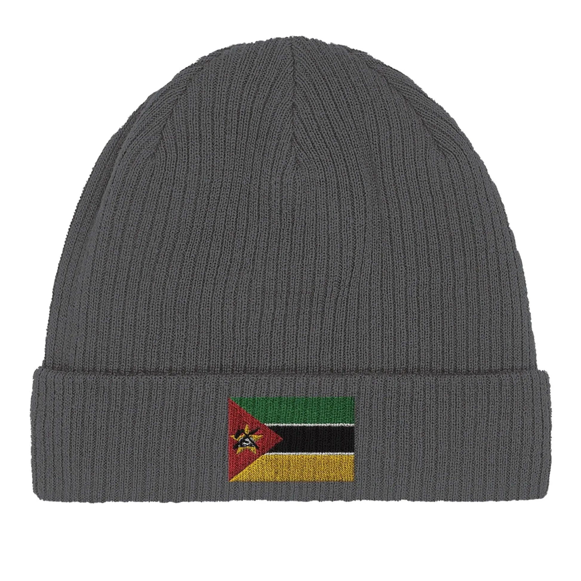 Bonnet En Coton – Drapeau Du Mozambique – Broderie