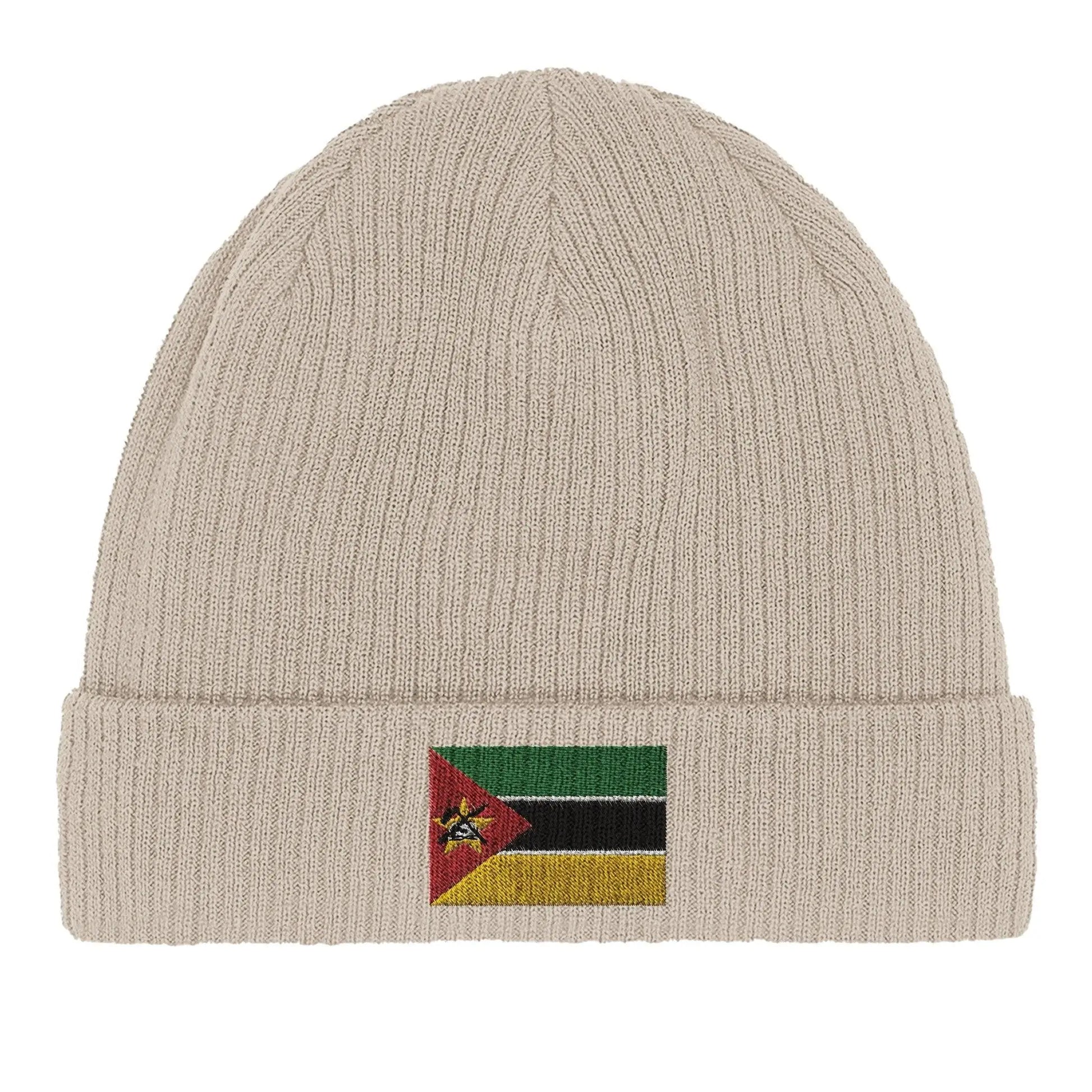 Bonnet En Coton – Drapeau Du Mozambique – Broderie