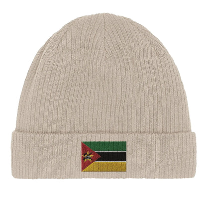 Bonnet En Coton – Drapeau Du Mozambique – Broderie