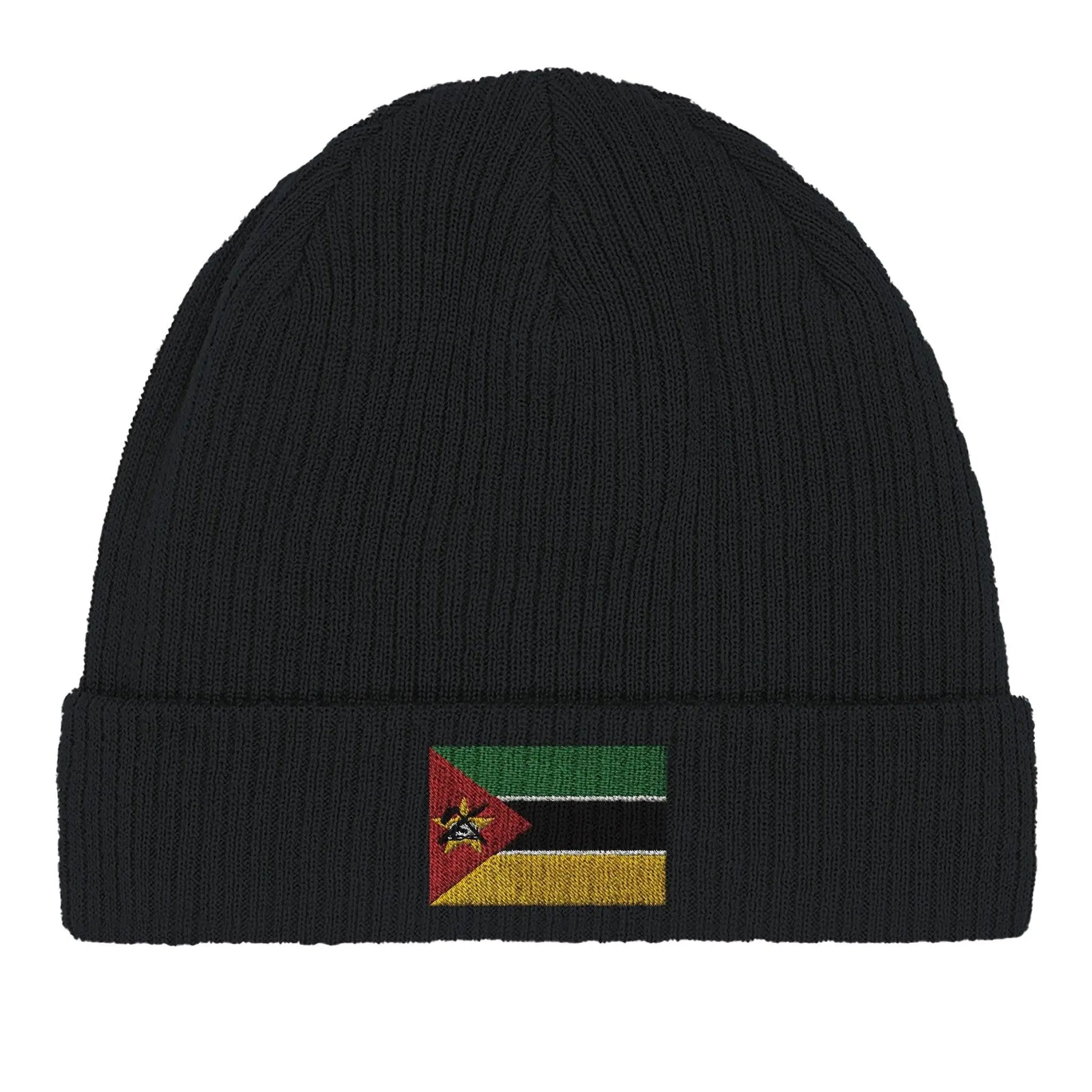 Bonnet En Coton – Drapeau Du Mozambique – Broderie