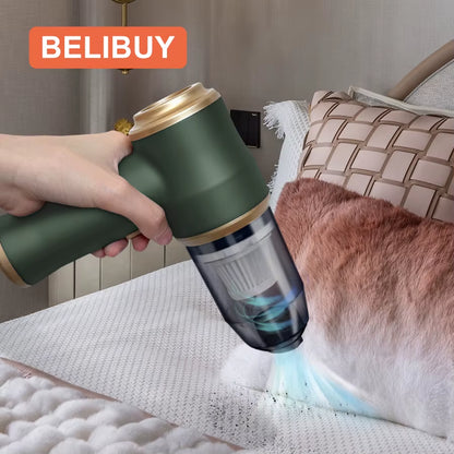 BELIBUY Portable Home and Car Vacuum Cleaner High Power Cleaner Carpet Office Car Powerful Small Vacuum Cleaner Cleaning Machine